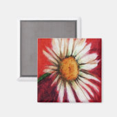 Shasta Daisy II Magnet (Vorderseite/Rückseite)