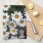 Shasta Daisy Kitchen Handtuch (Viertel Falte)