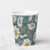 Shasta Daisy Pappbecher (Rückseite)