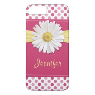 Shasta Daisy Pink Polka Dot iPhone 6 Fall Case-Mate iPhone Hülle