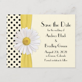 Shasta Daisy Polka Dot Ankündigung Datum freihalte