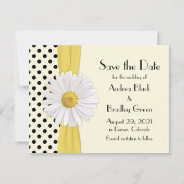 Shasta Daisy Polka Dot Ankündigung Datum freihalte