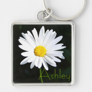 Shasta Daisy Schlüsselanhänger mit Namen
