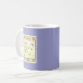 Shasta Daisy Seed Packet Kaffeetasse (Vorderseite Links)