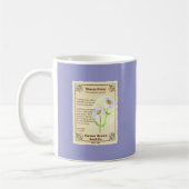 Shasta Daisy Seed Packet Kaffeetasse (Links)