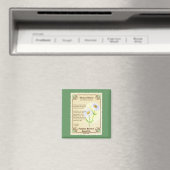 Shasta Daisy Seed Packet Magnet (In Situ (Geschirrspüler))