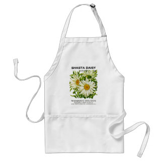 Shasta Daisy Vintag Seed Packet Schürze
