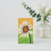 Shasta Daisy / Visitenkarten Visitenkarte (Stehend Vorderseite)