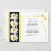 Shasta Daisy Wedding Bridal Dusche Einladung (Vorderseite)