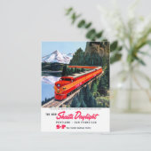 Shasta Daylight Portland San Francisco Poster Postkarte (Stehend Vorderseite)