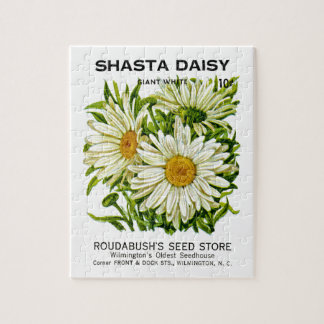 Shasta Gänseblümchen-Vintages Samen-Paket Puzzle