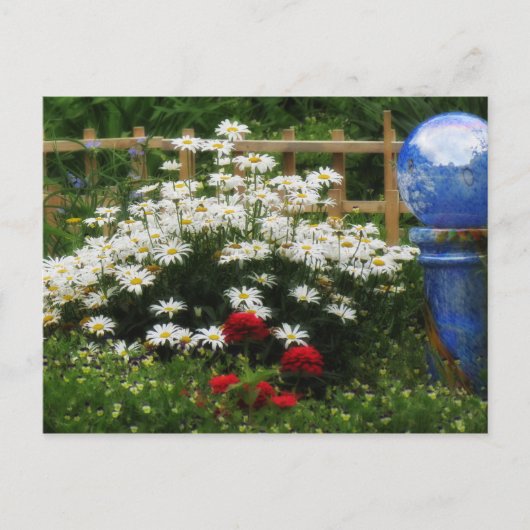 Shasta Garden Postkarte (Vorderseite)
