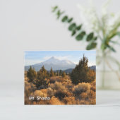 Shasta im Herbst Postkarte (Stehend Vorderseite)