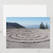 Shasta Labyrinth Einladung (Vorne/Hinten)