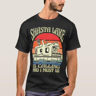Shasta Lake ruft California Vacation Housebo T-Shirt