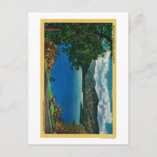 Shasta Lake ViewShasta, CA Postkarte (Vorderseite)