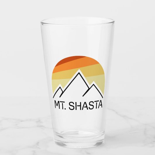 Shasta Retro Glas (Vorderseite)