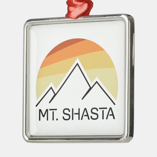 Shasta Retro Ornament Aus Metall (Links)