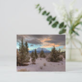 SHASTA SUNRISE POSTKARTE (Stehend Vorderseite)