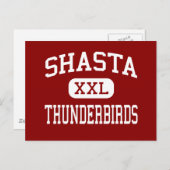 Shasta - Thunderbird - Middle - Eugene Oregon Postkarte (Vorne/Hinten)