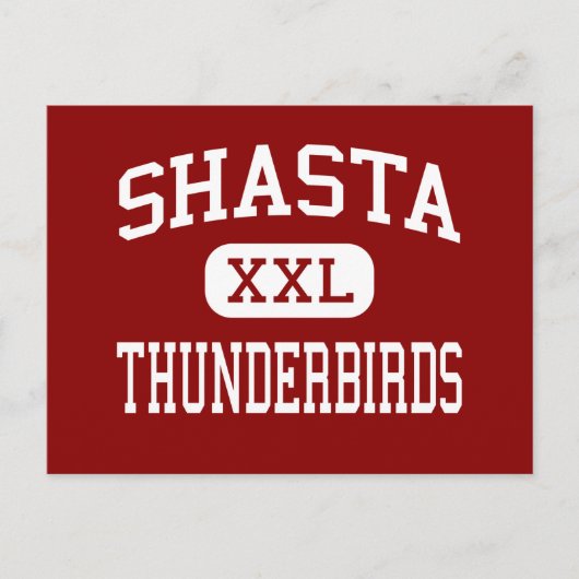 Shasta - Thunderbird - Middle - Eugene Oregon Postkarte (Vorderseite)