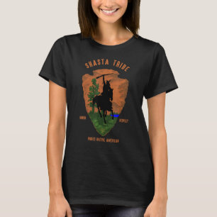 Shasta Tribe Native American Honor Respekt Vintage T-Shirt