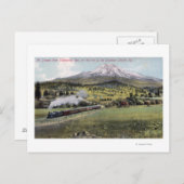 Shasta und Südpazifik Postkarte (Vorne/Hinten)