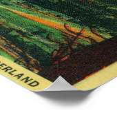 Shasta View from Shasta CityShasta, CA Poster (Ecke)