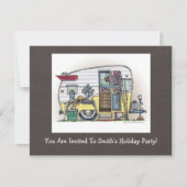 Shasta Wohnwagenanhänger RV Einladung (Vorderseite)