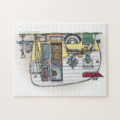 Shasta Wohnwagenanhänger RV Puzzle (Horizontal)