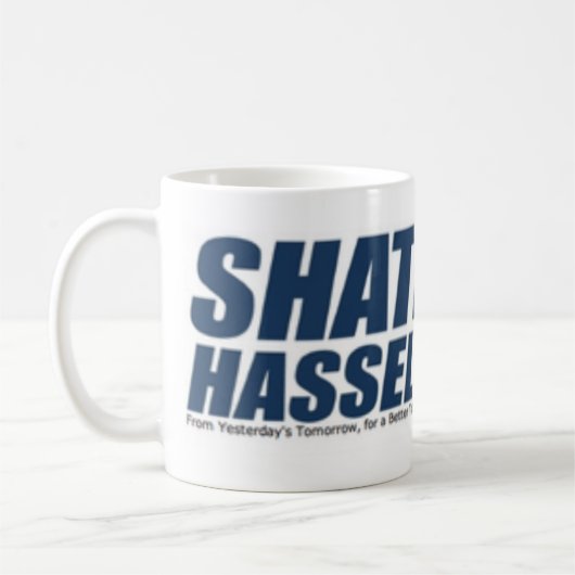 Shatner/hasselhoff 2008 kaffeetasse (Links)