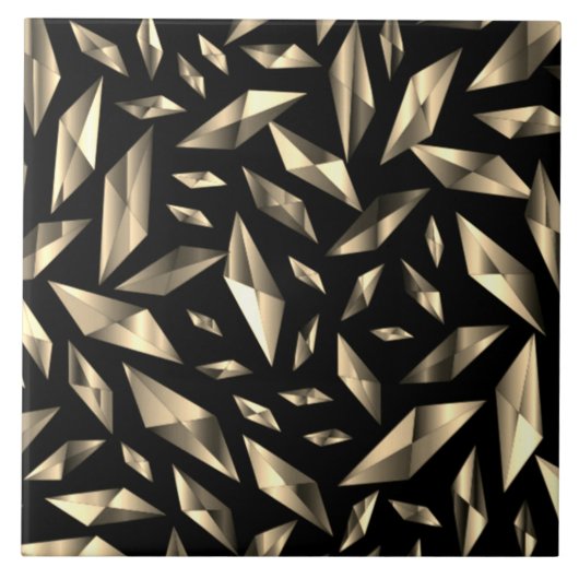 Shatter Gold Fliese (Vorderseite)