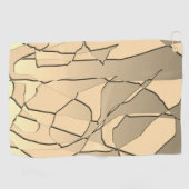 Shatter Gold Golfhandtuch (Horizontal)