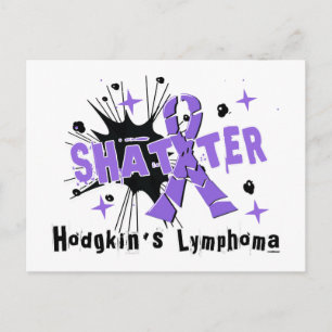 Shatter Hodgkin-Lymphom Postkarte