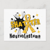 Shatter Neuroblastoma Postkarte (Vorderseite)