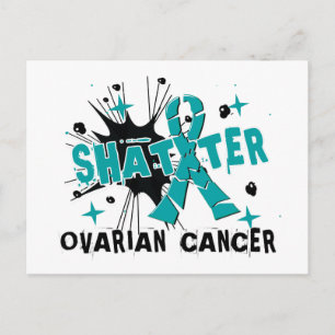 Shatter Ovarialkarzinom Postkarte