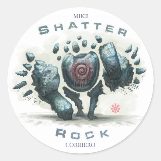 Shatter Rock Sticker (Vorderseite)