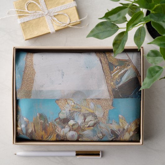 Shatter Royalty Abstrakt Art Decoupage Seidenpapier (Geschenk)