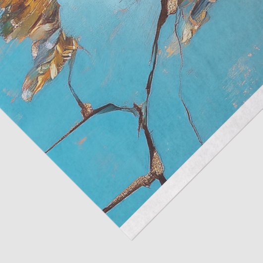 Shatter Royalty Abstrakt Art Decoupage Seidenpapier (Ausschnitt)