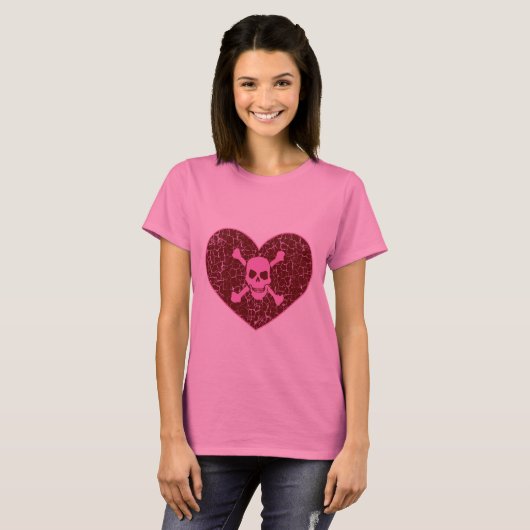 Shattered Heart Gothic T - Shirt (Vorne ganz)