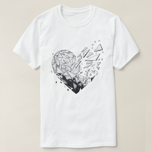 Shattered Heart T-Shirt (Design vorne)