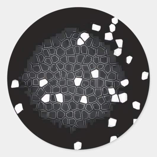 Shattered Pattern Aufkleber (Vorderseite)