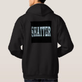 ​Shattered Reality - Creative Digital art Hoodie (Rückseite)