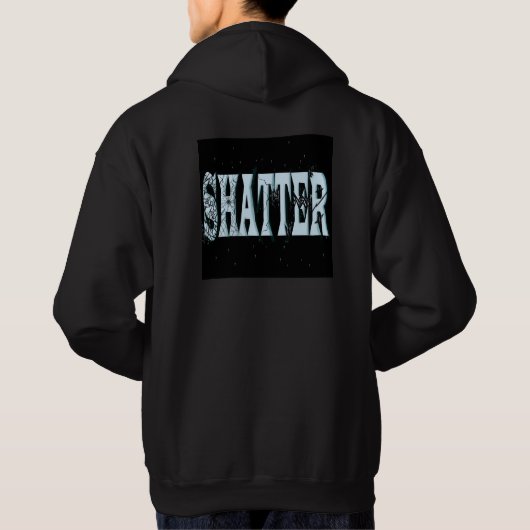 Shattered Reality - Creative Digital art Hoodie (Rückseite)