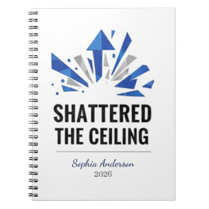 Shattered The Ceiling Personalisiert Notizblock