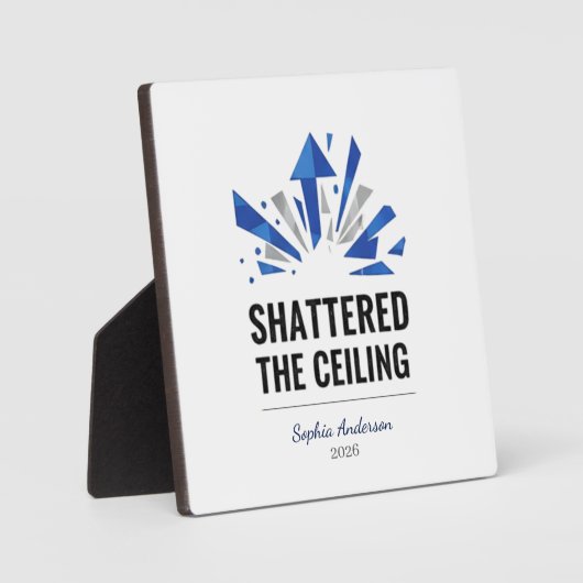 Shattered The Ceiling | Personalized Fotoplatte (Vorderseite)