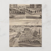 Shattuck School, Faribault Willis Hall, Minnesota Postkarte (Vorderseite)