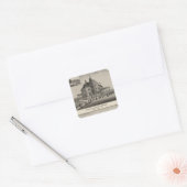 Shattuck Wohnsitz, McLane Mills Quadratischer Aufkleber (Umschlag)