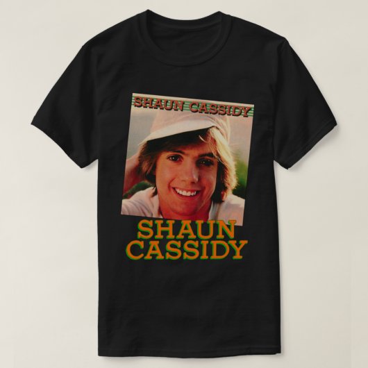 Shaun Cassidy&x27;s First Album Classic T - Shirt (Design vorne)