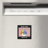 Shave Ice Haiku Art Magnet (In Situ (Geschirrspüler))